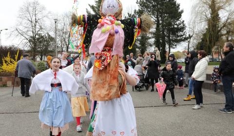 Vynášení Morany s Ráčkem 