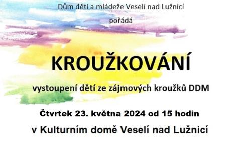 Kroužkování s DDM Veselí n. L. 2024