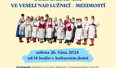 Veřejná slavnost veselských baráčníků