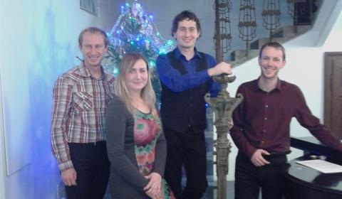 Vánoční koncert s Lenkou, Martinem, Mírou a Zdendou