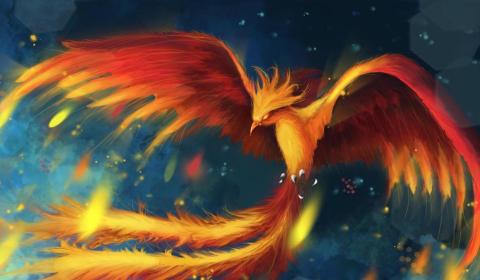 Pták Ohnivák a Liška Ryška