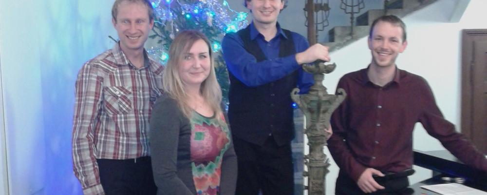 Vánoční koncert s Lenkou, Martinem, Mírou a Zdendou